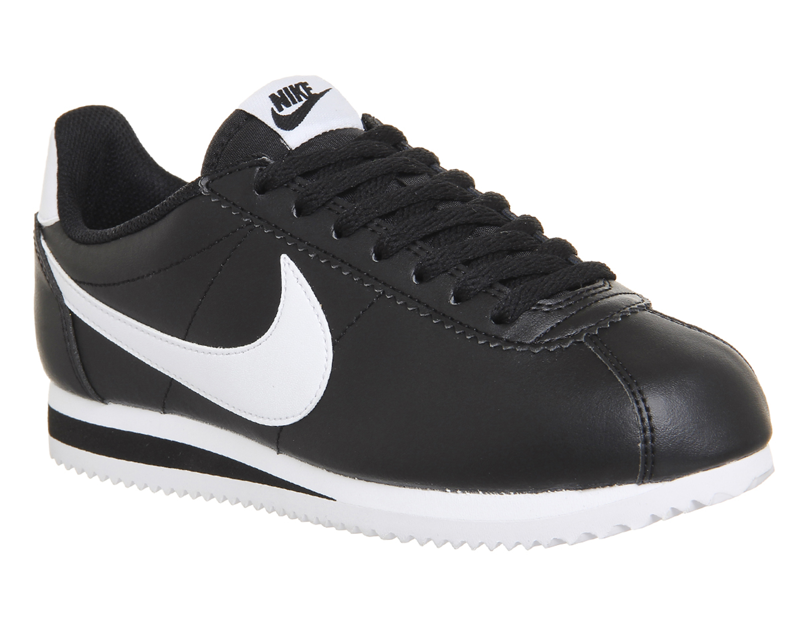 NikeClassic Cortez OgNew Black Dark Grey White Leather