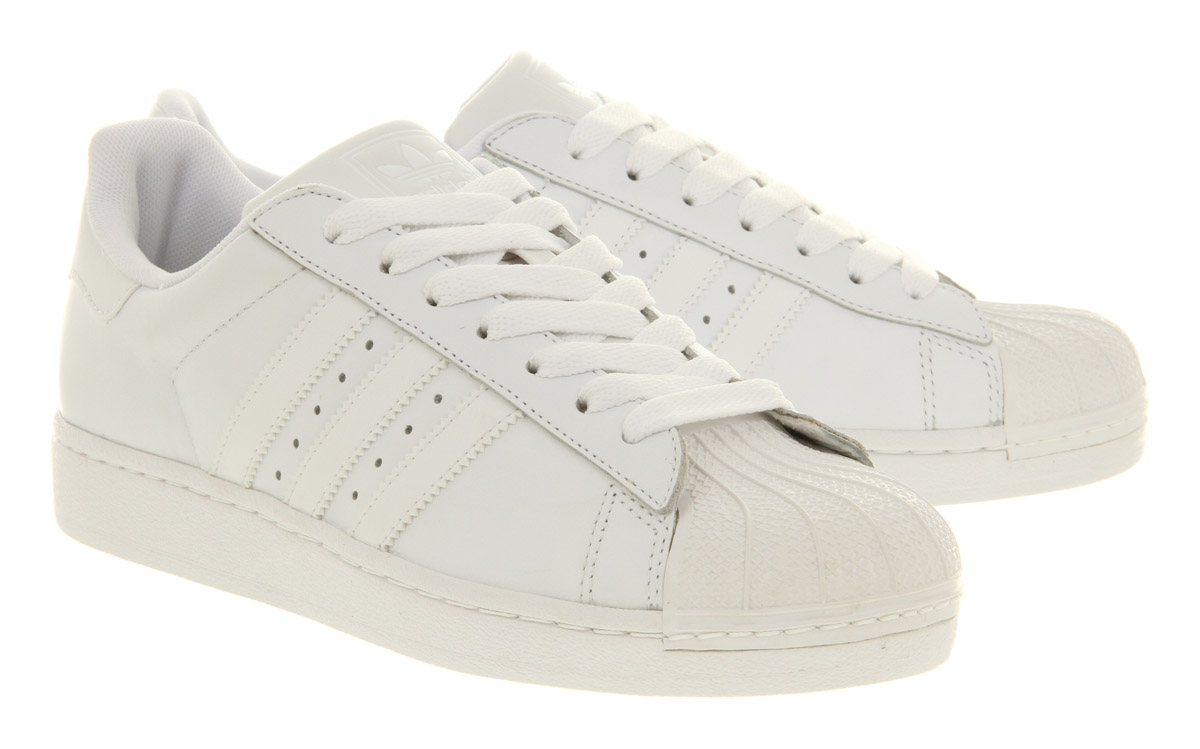 adidasSuperstar 2White Mono
