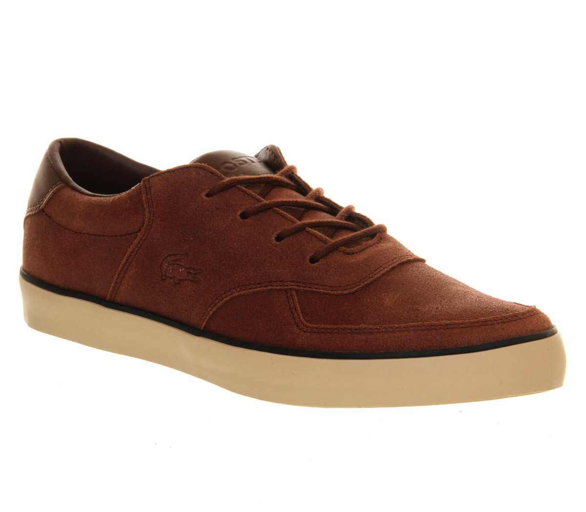 LacosteGlendonBrown Leather Suede