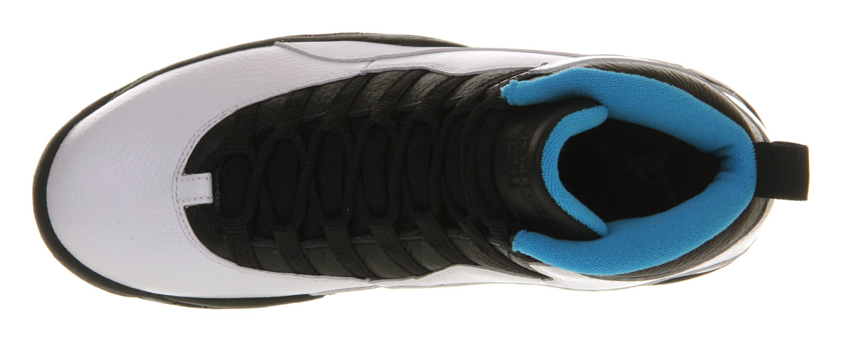 JordanAir Jordan 10White Dark Powder Blue Black