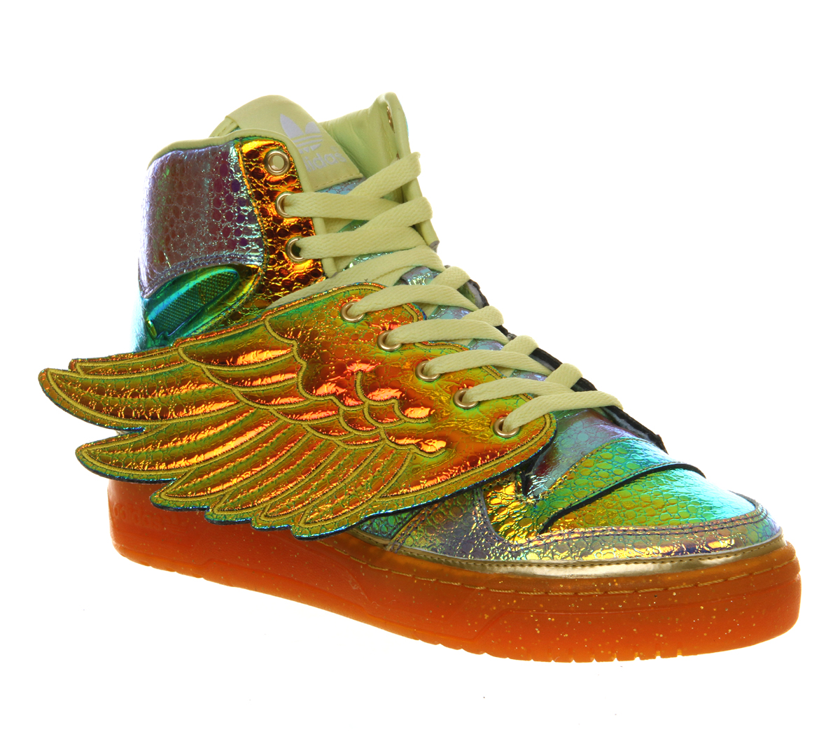 adidas jeremy scott wings gold foil