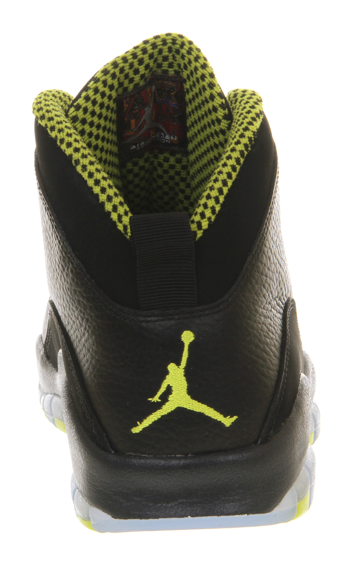 JordanAir Jordan 10Black Venom Green Grey Anthracite