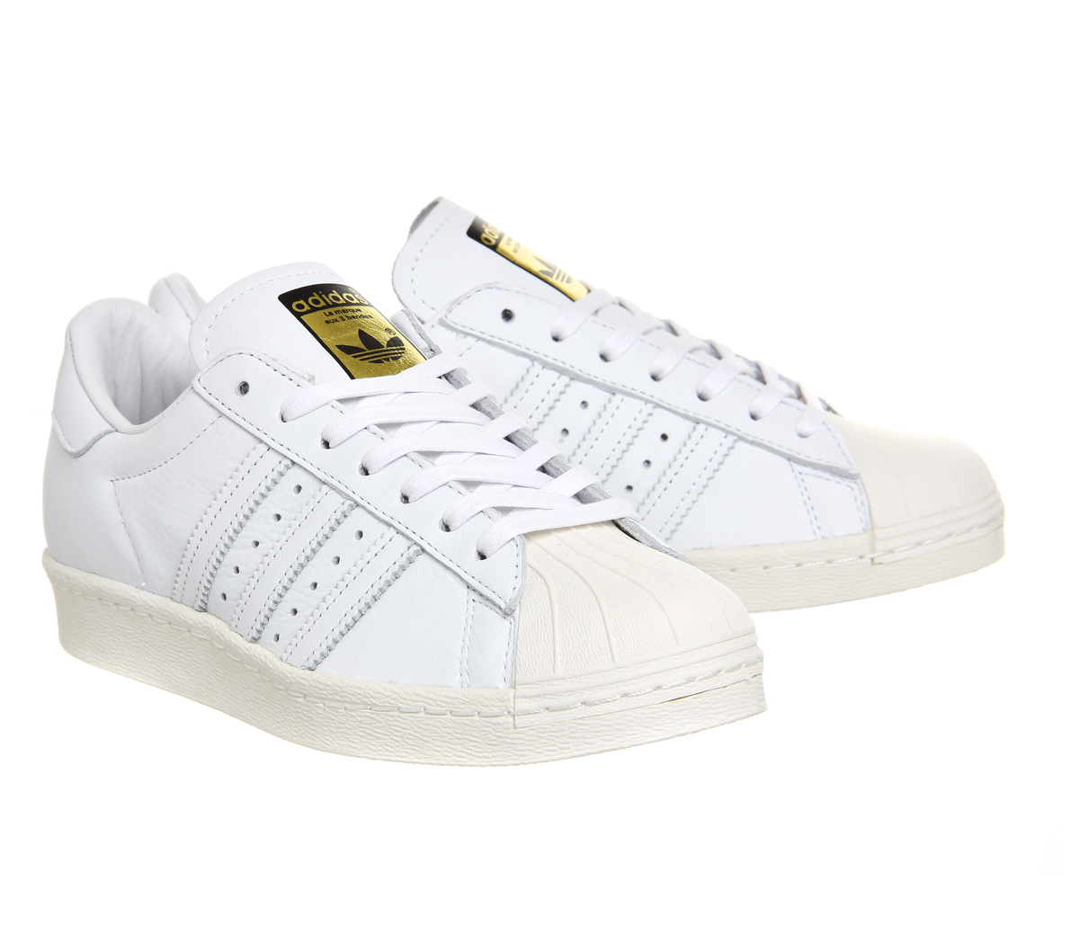 adidasSuperstar 80s DlxWhite White Cream White