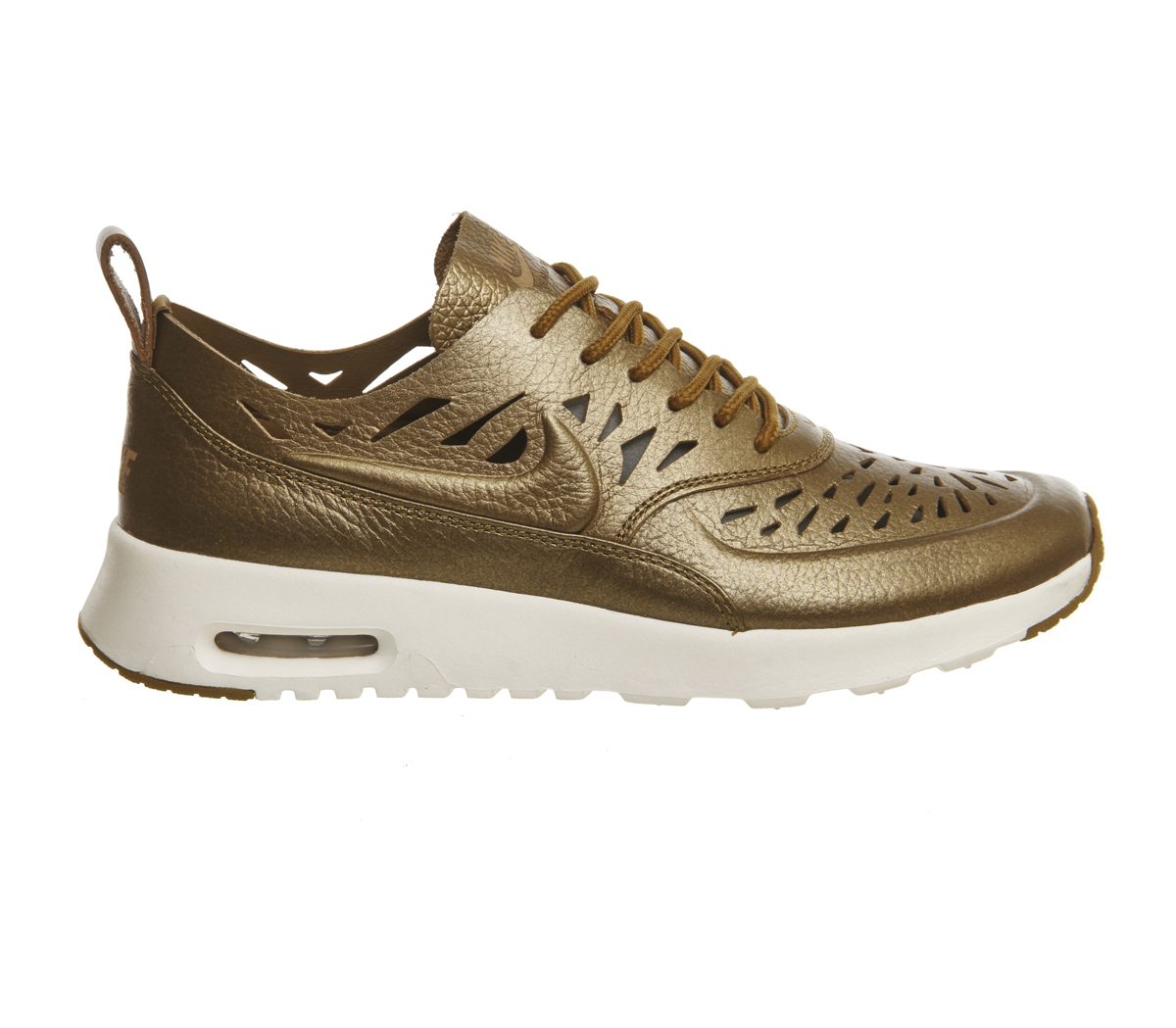 NikeAir Max TheaMetallic Golden Tan Cut Out