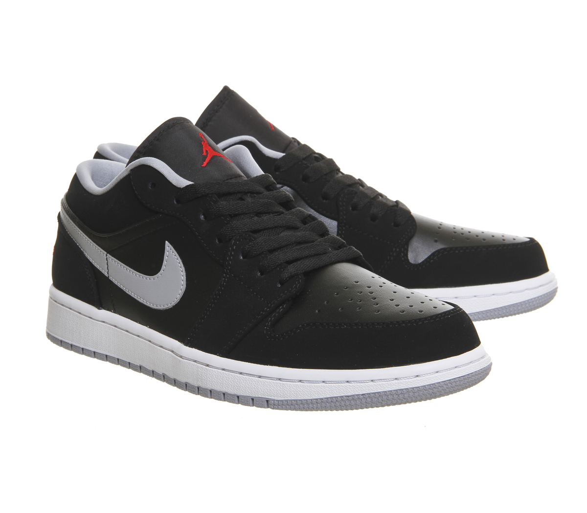 JordanAir Jordan 1 LowBlack Wolf Grey White