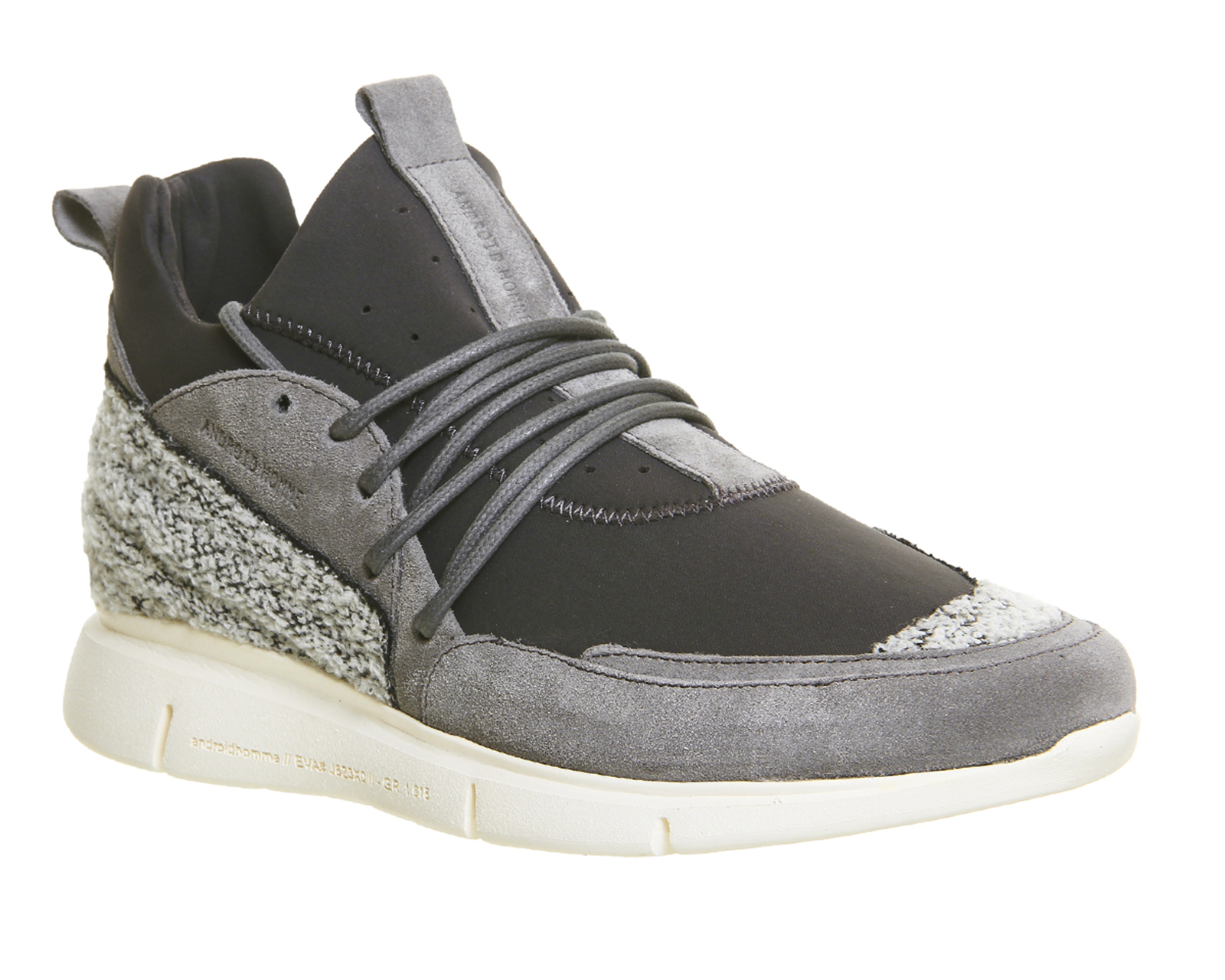 Android HommeRunyon RunnerGrey Knit Suede