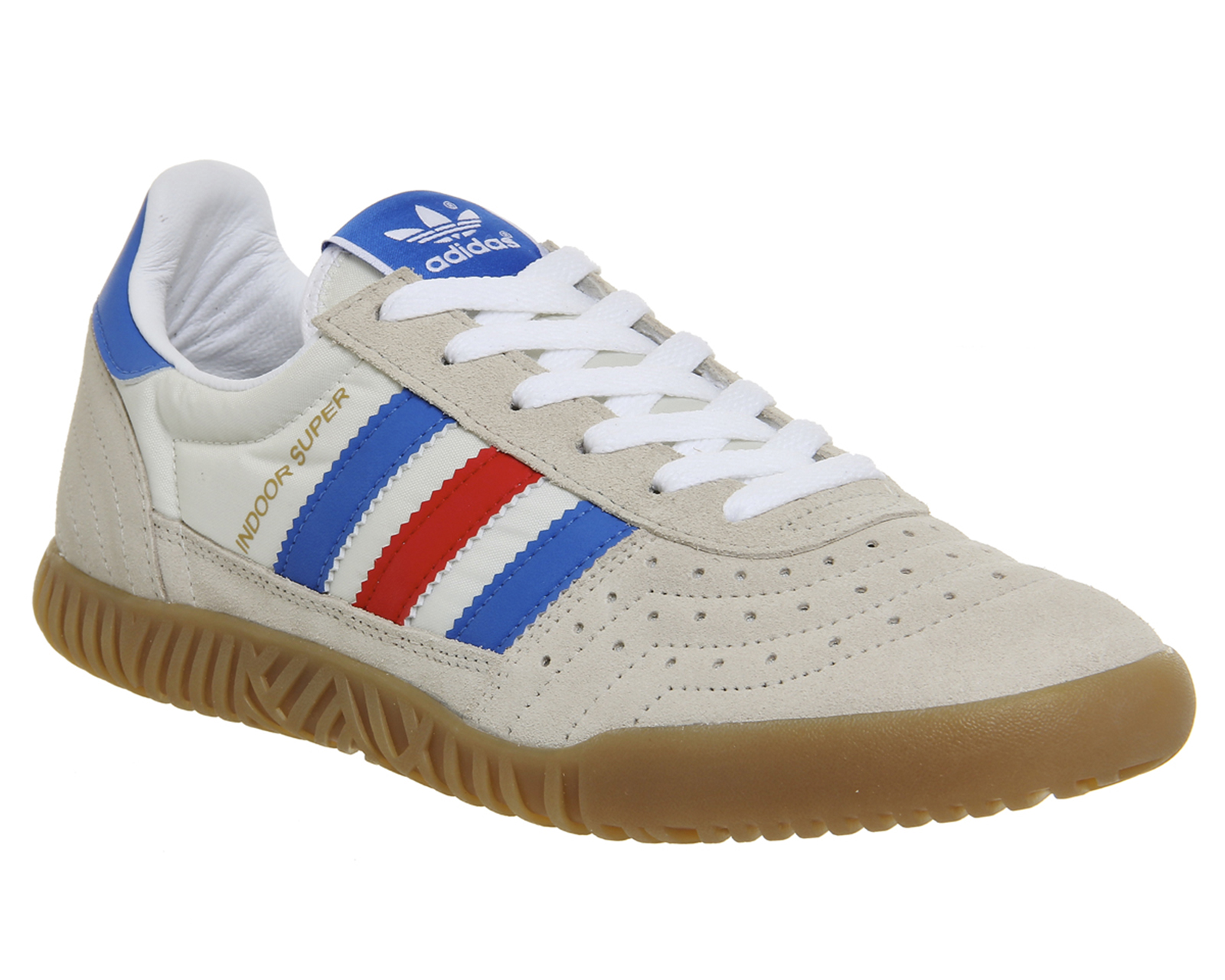 adidas Indoor Super Spezial Chalk White Bright Royal - His trainers