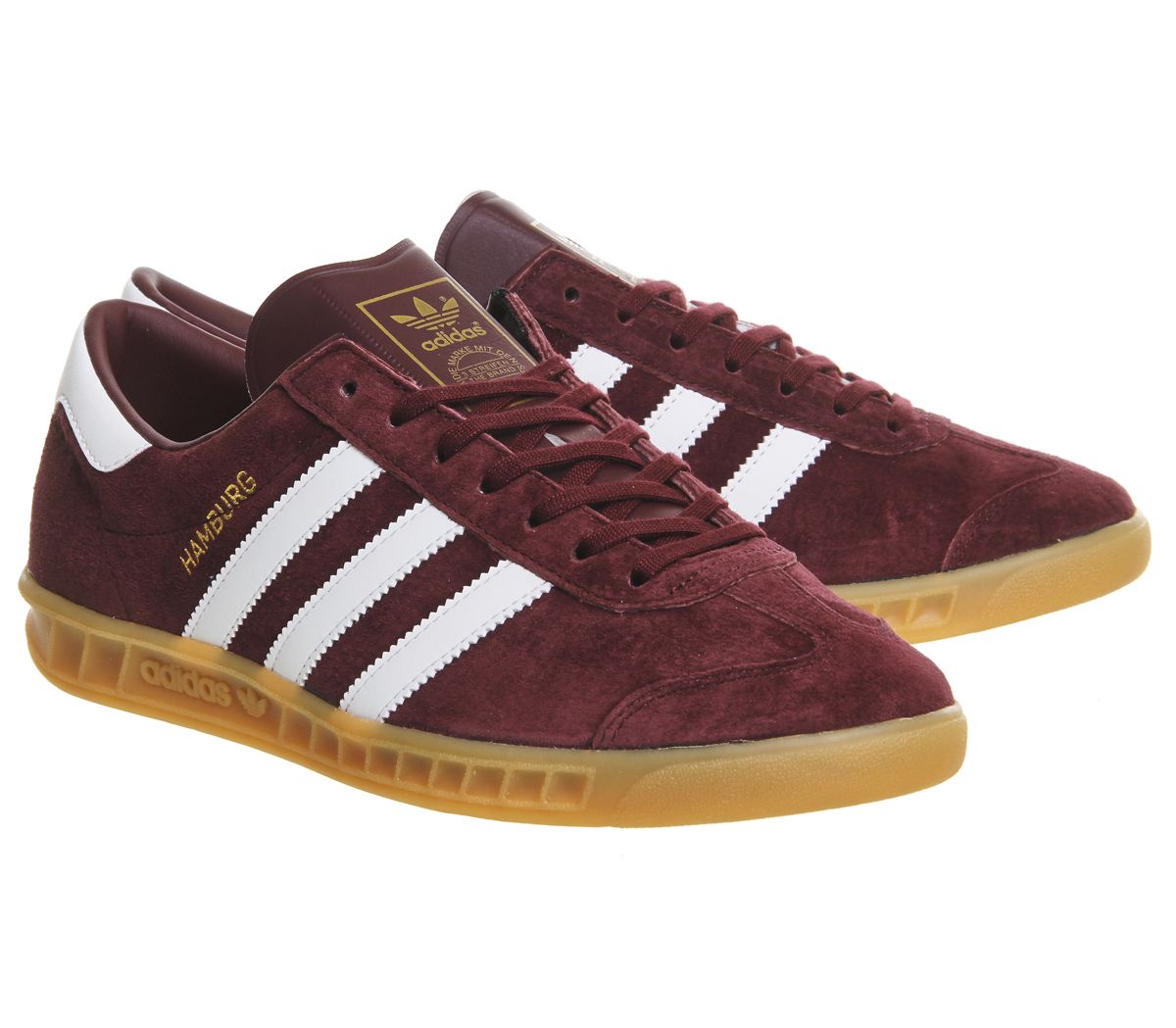 adidasHamburgCollegiate Burgundy Gum Exclusive