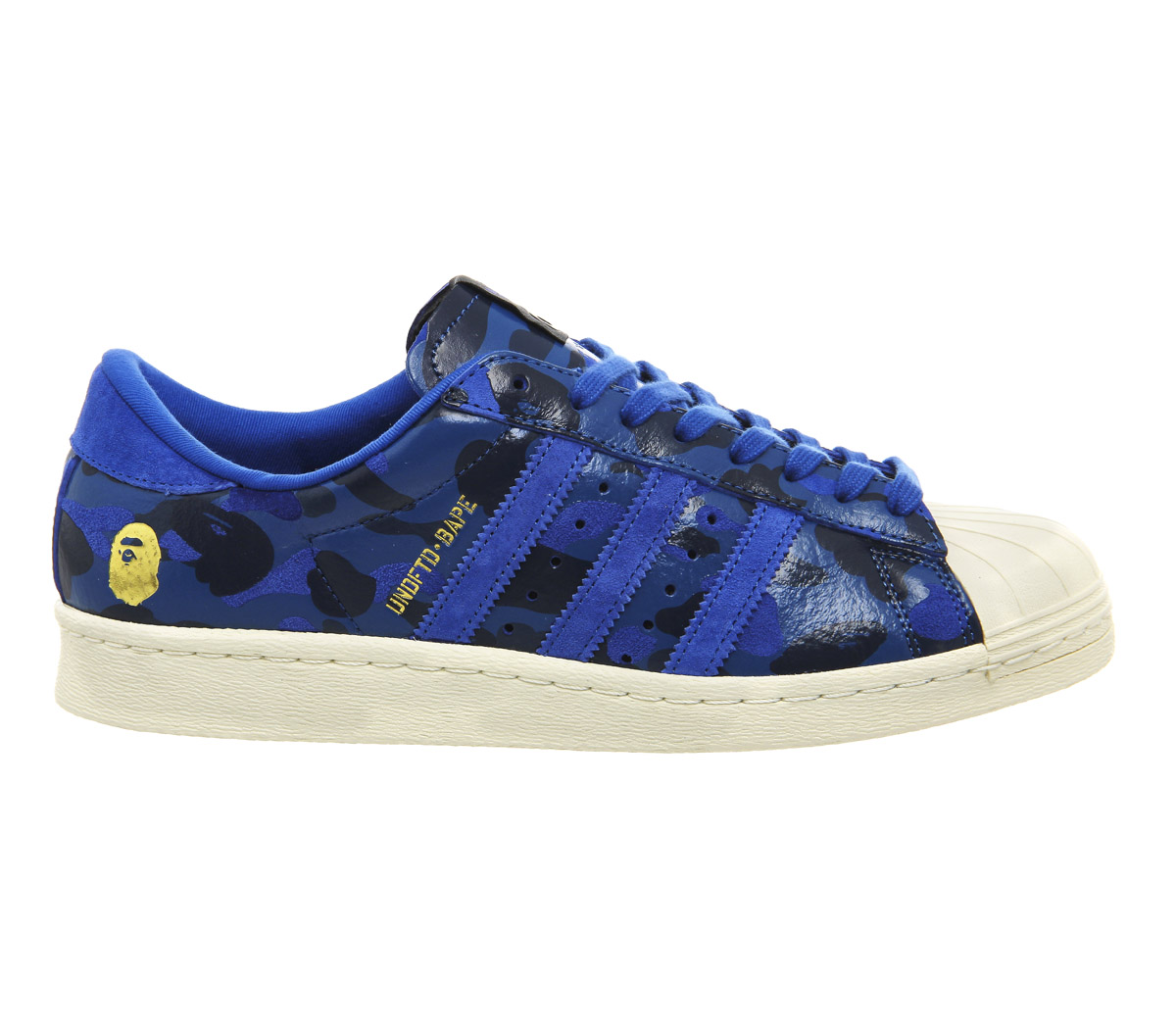 adidasSuperstar 80's VintageBlue Bape Camo X Undftd