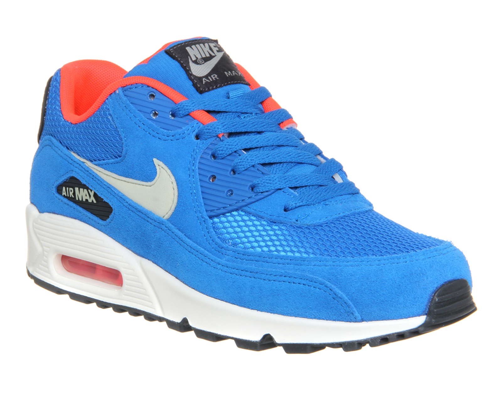 electric blue nike trainers