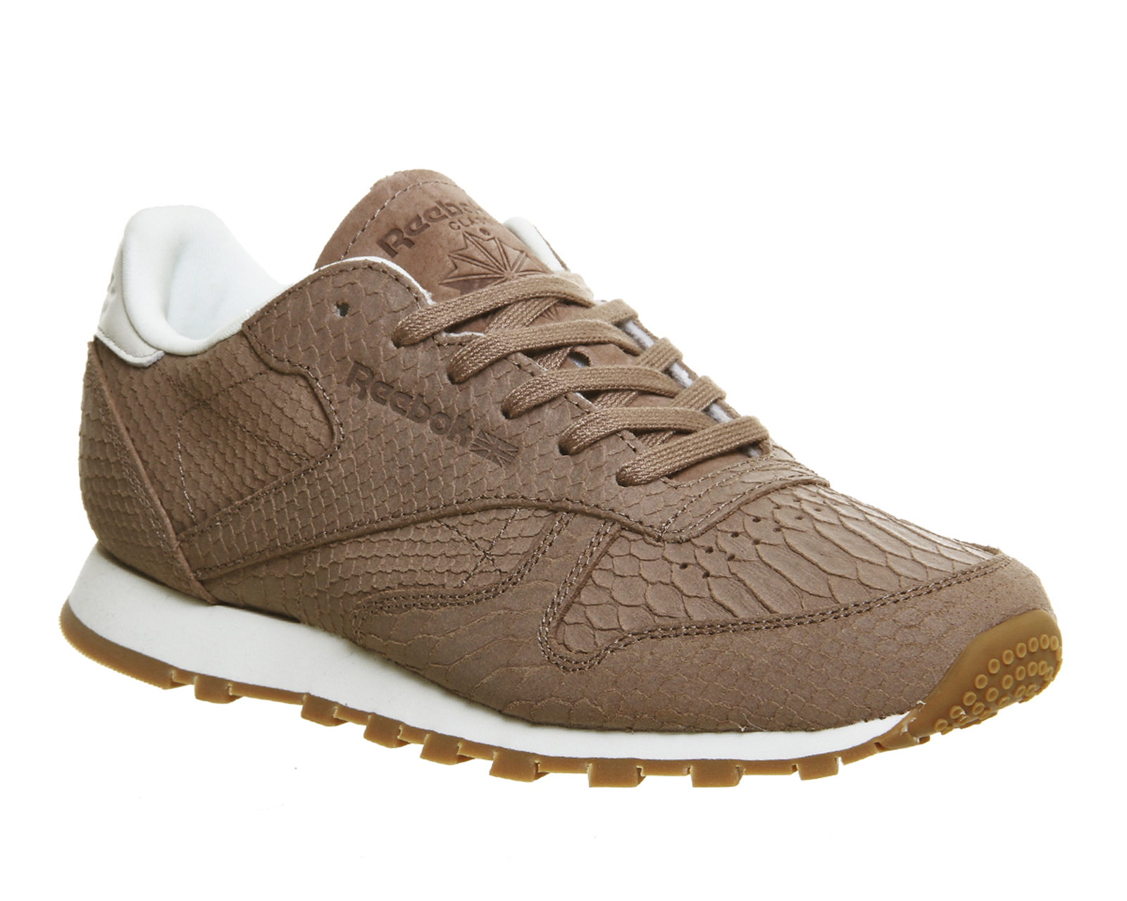 ReebokCl Leather Clean (w)Taupe Chalk Extoics