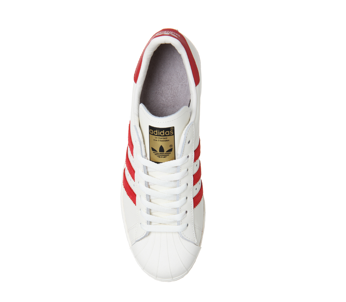 adidasSuperstar 80s DlxVintage Scarlet Red White