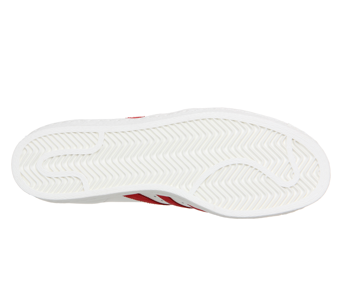 adidasSuperstar 80s DlxVintage Scarlet Red White