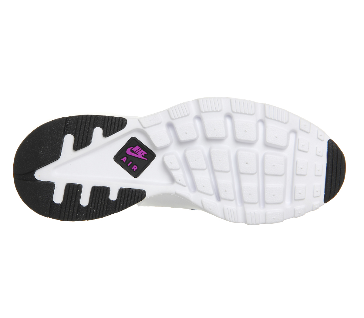 NikeAir Huarache Run Ultra MBlack Wolf Grey Hyper Violet White 