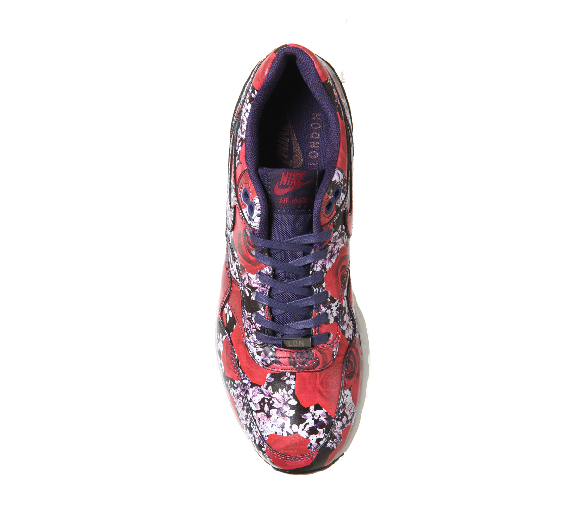 NikeAir Max 1 Ultra Moire (l)Lotc Black Red Floral London Qs