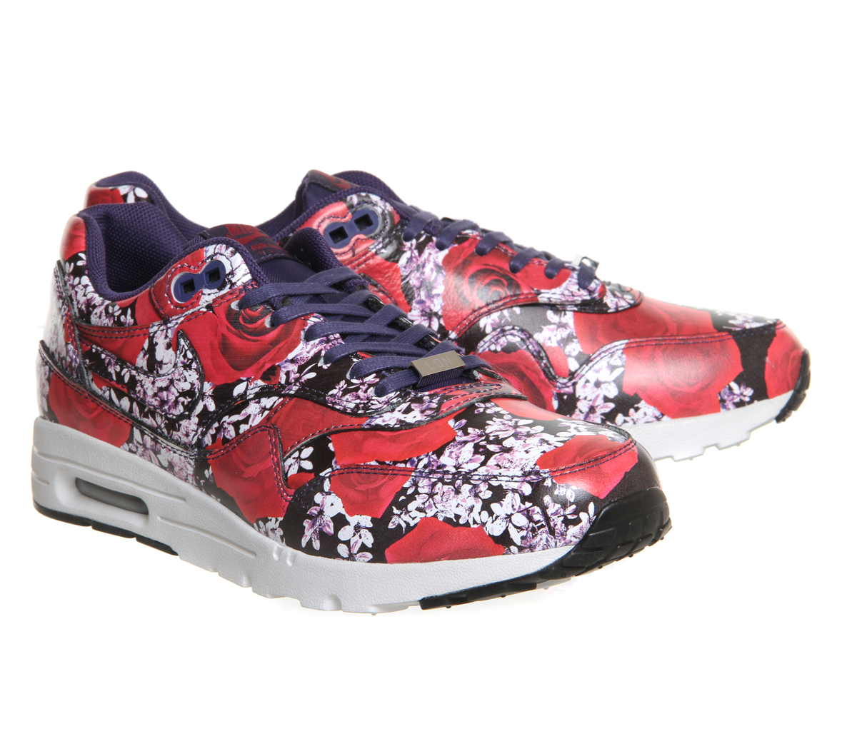 NikeAir Max 1 Ultra Moire (l)Lotc Black Red Floral London Qs