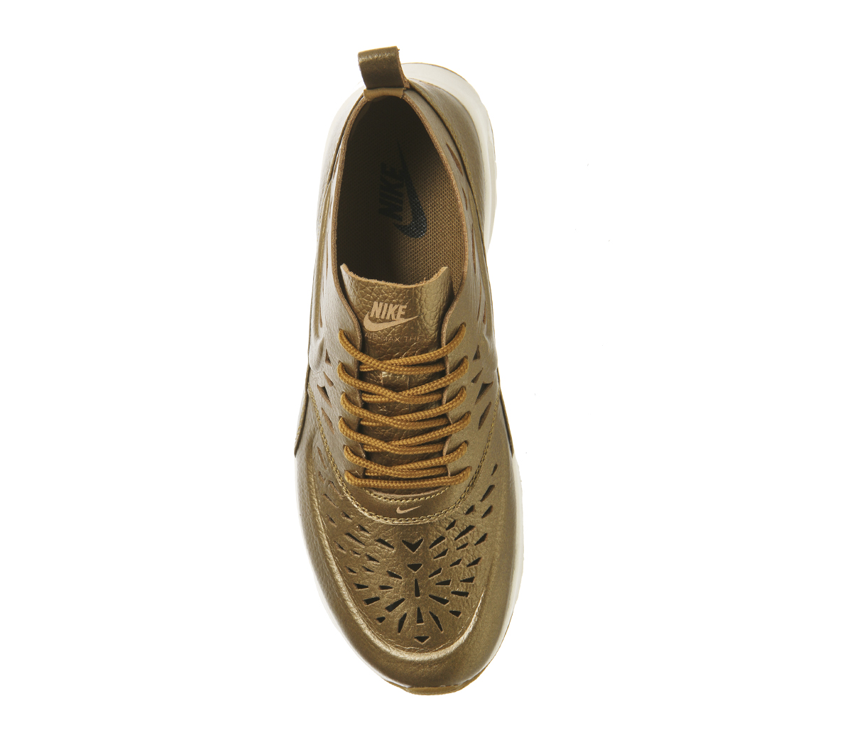 NikeAir Max TheaMetallic Golden Tan Cut Out