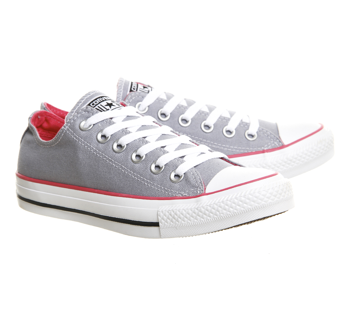 ConverseAll Star LowGrey Pink Canvas