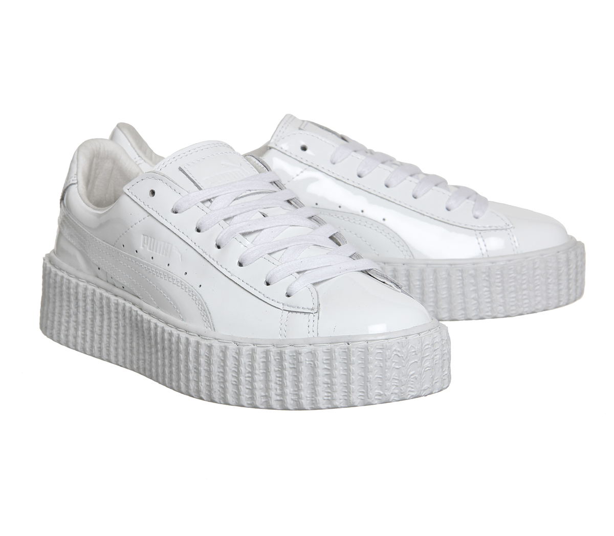 PUMABasket CreepersWhite White Rihanna