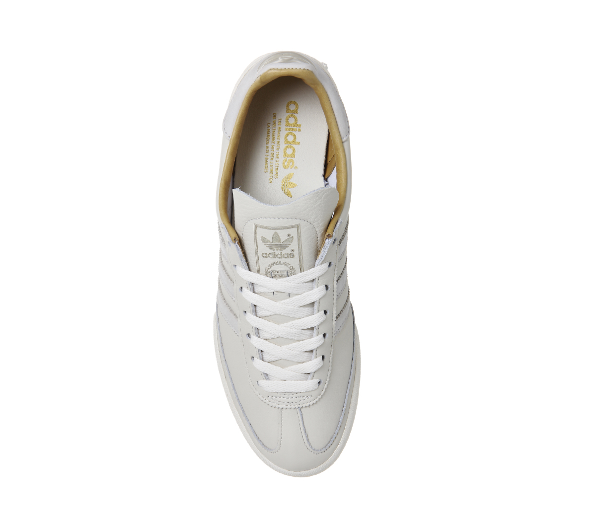 adidasJeansWhite Brown Dust Pearl