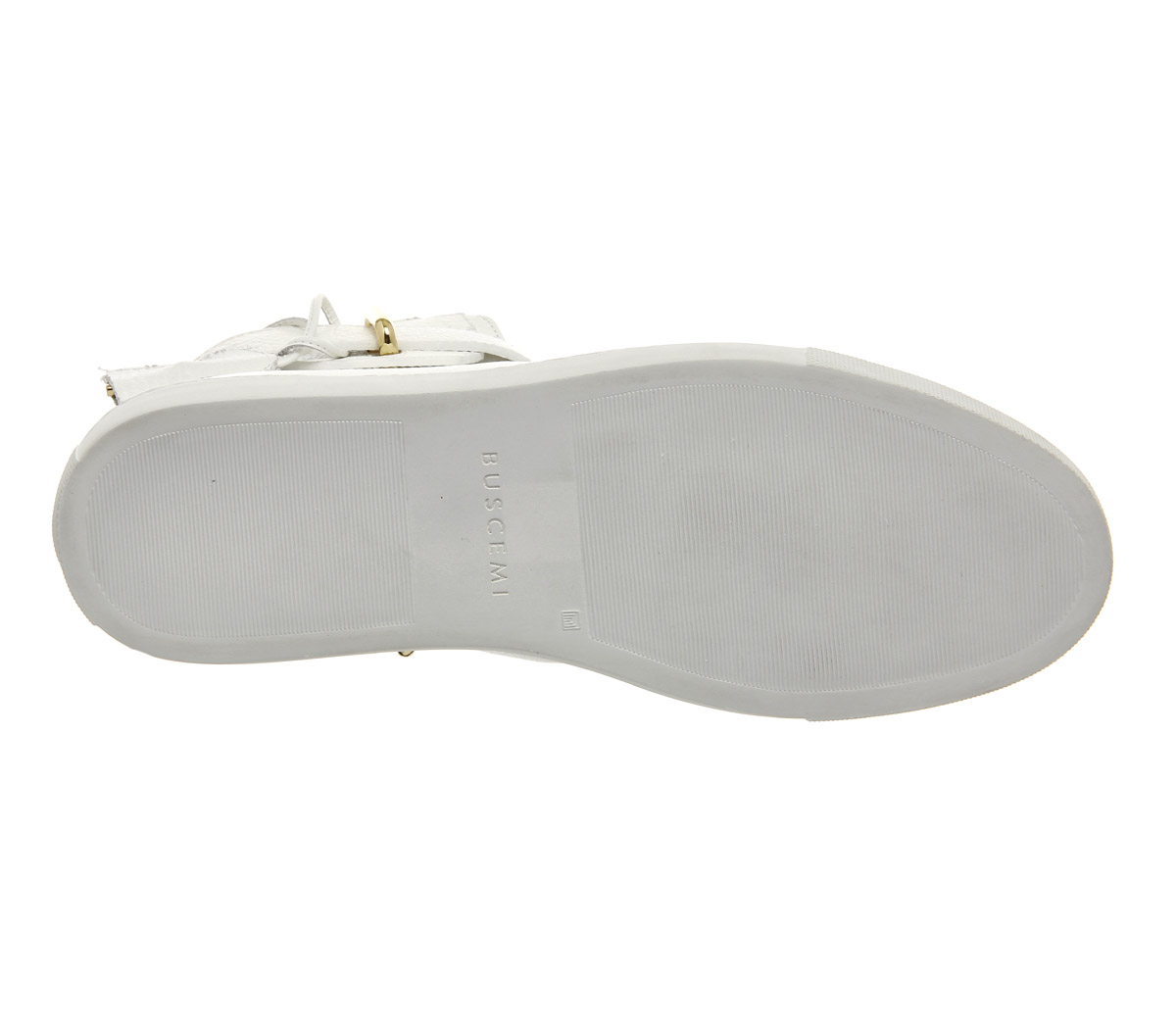 Buscemi 100mm ShoesWhite Leather