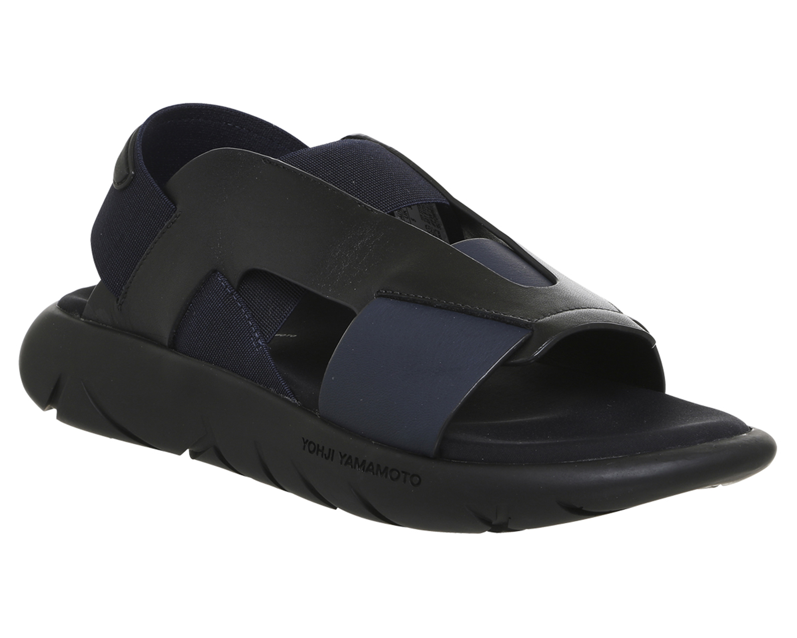adidas Y3 Y-3 Qasa Elle Sandals Black 