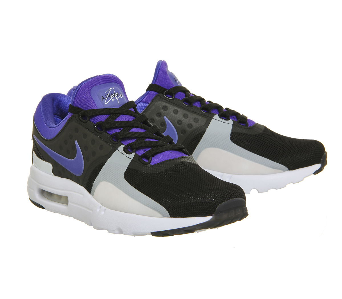 NikeAir Max ZeroBlack Persian Violet White Qs