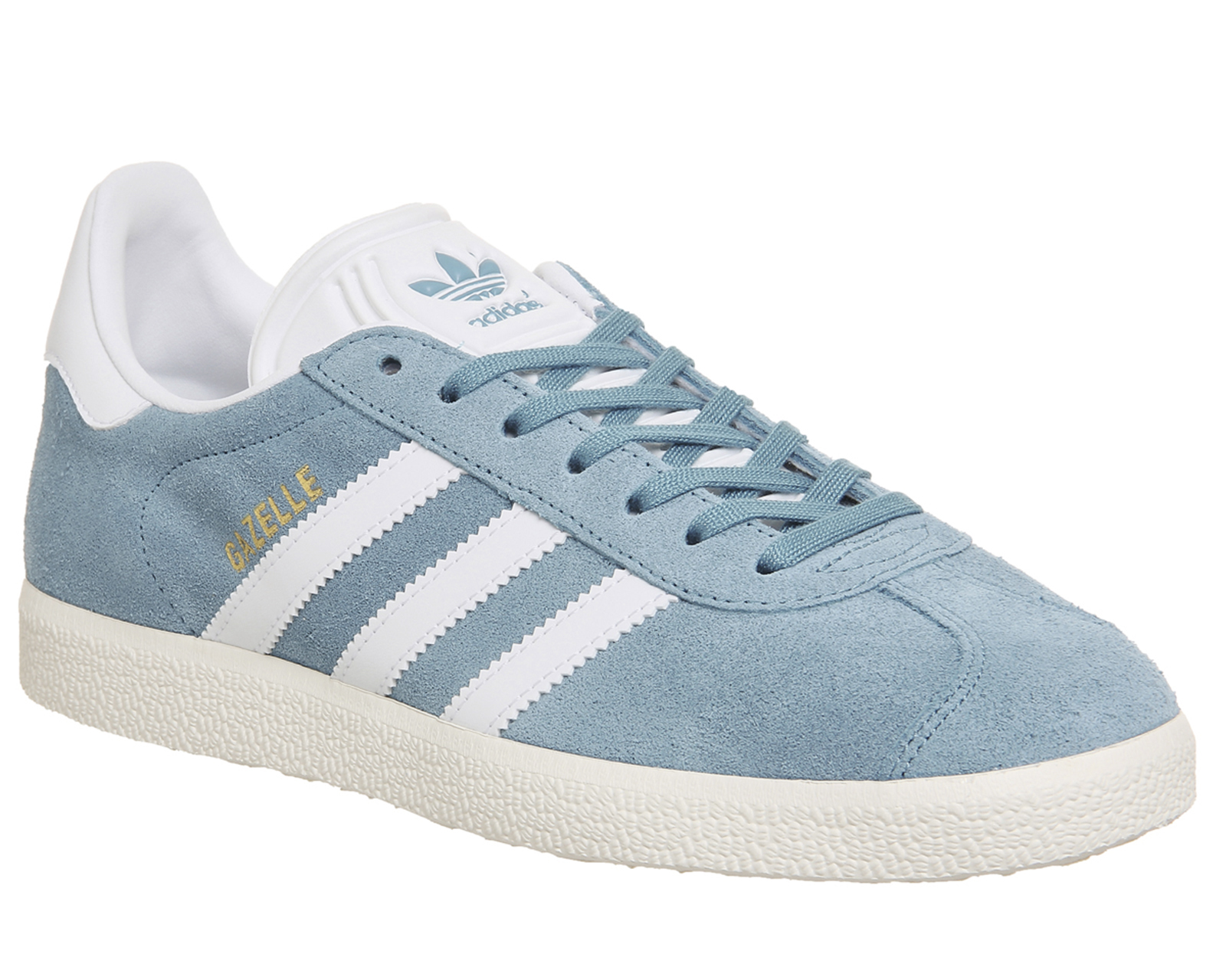 adidasGazelle TrainersTactile Steel White Gold