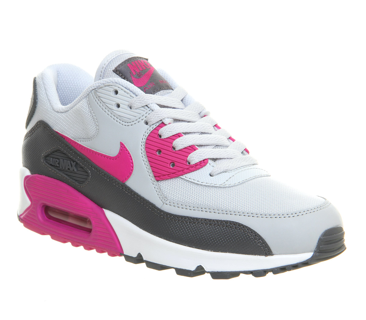 Aankondiging Bedachtzaam Toestand Nike Air Max 90 Pink Grey White - Women's Trainers