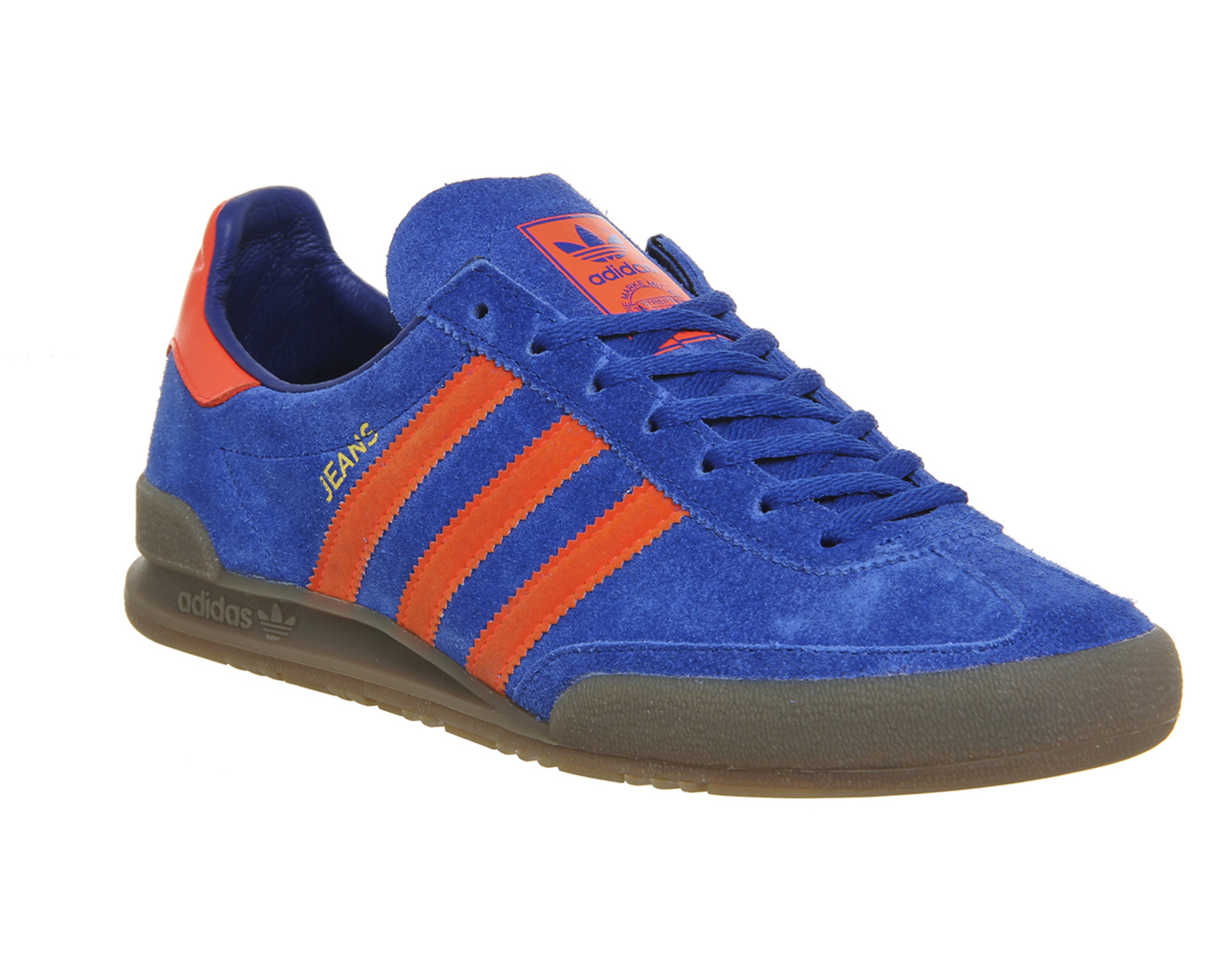 adidas jeans blue and red
